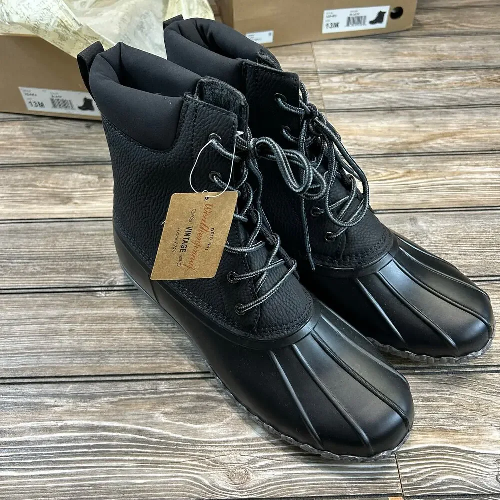 Weatherproof Adam II Duck Boot, New in the Box, Size 13